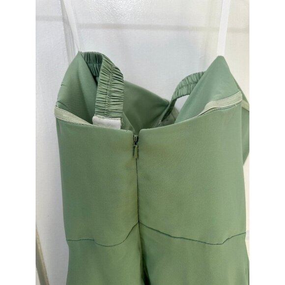 TS Couture Sage Green Strapless Gown – New with Tags - Picture 10 of 12